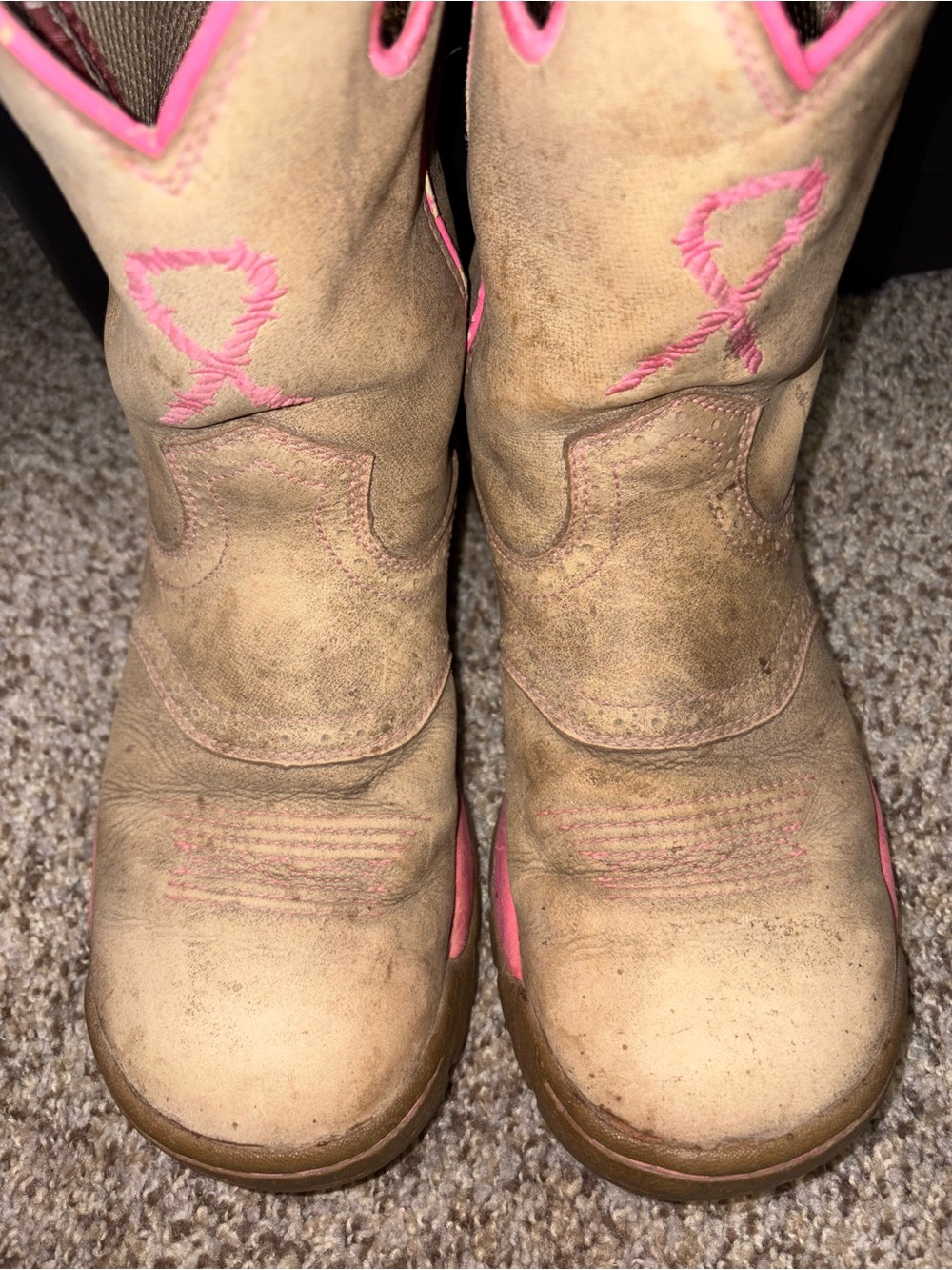 Twisted X Special Edition Pink Bow Pull-On Boots Women’s Size 9 - Picture 5 of 9